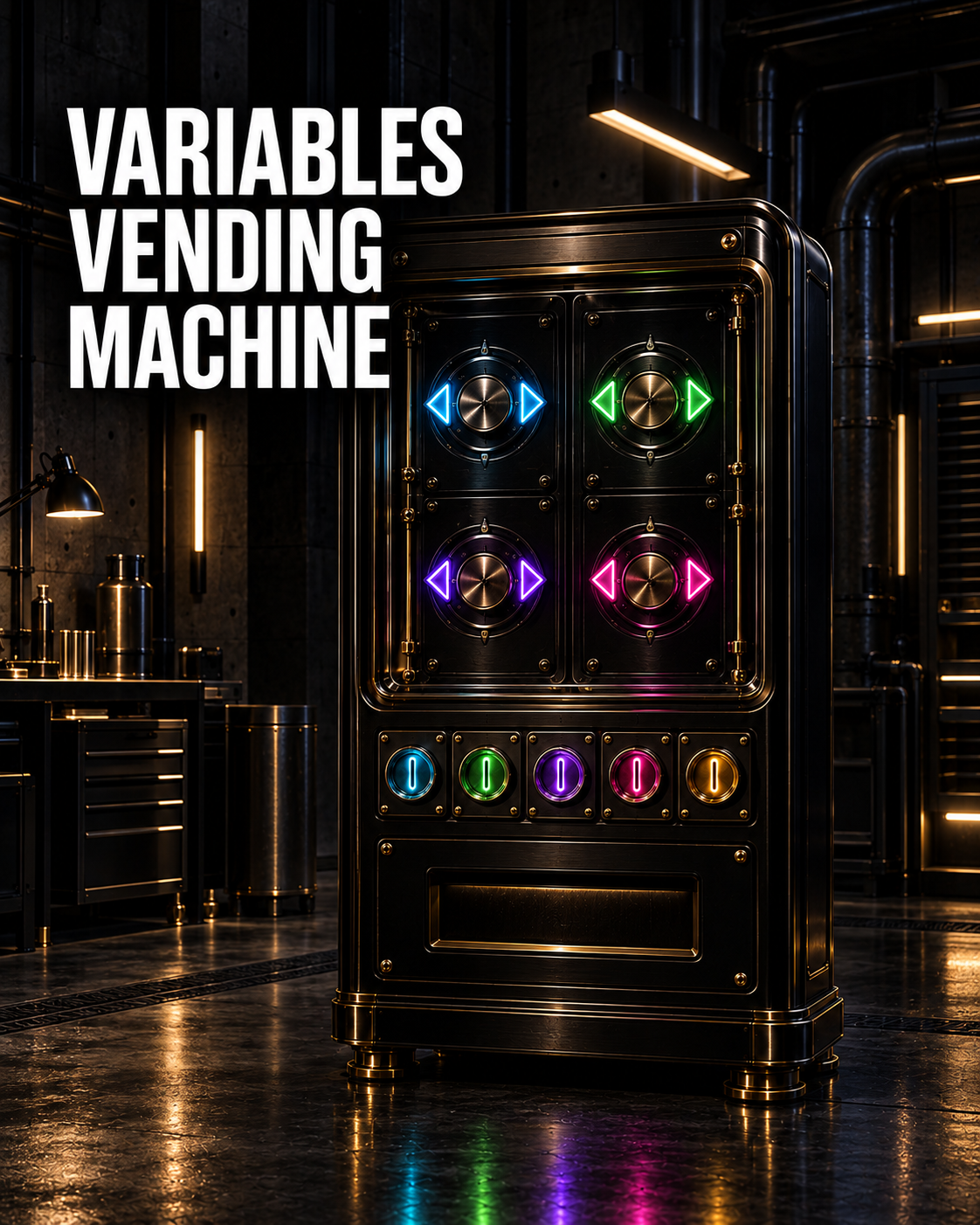 Variables Vending Machine